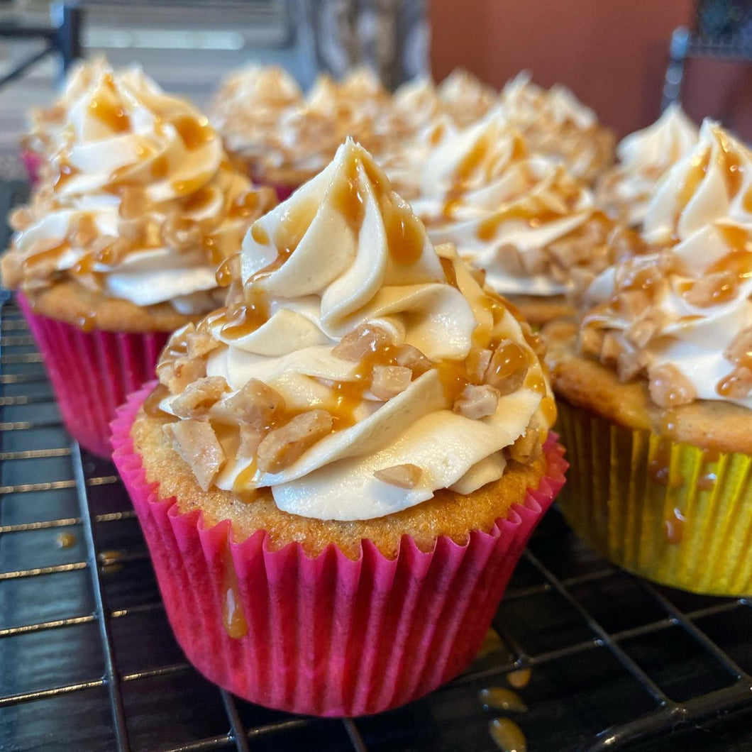 Banana Caramel with Cream-Cheese Frosting